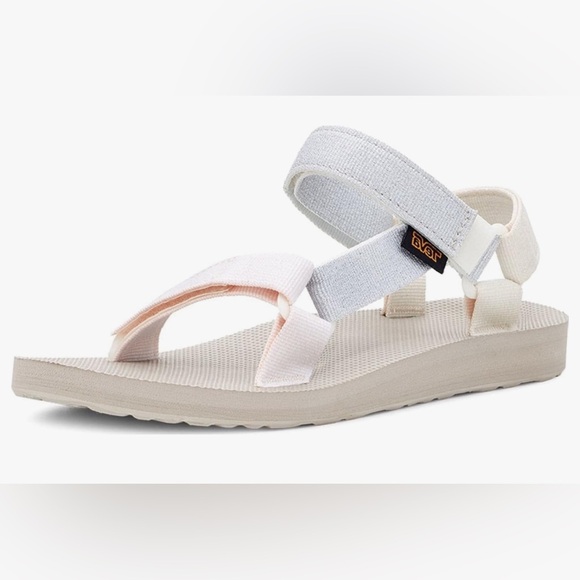 Teva Shoes - 💕🤍Teva • original universal metallic sandal silver & pink • 8